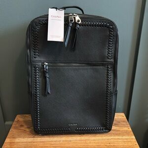 Calpak - Kaya 15 inch Laptop Backpack in Gunmetal Black (NWT)